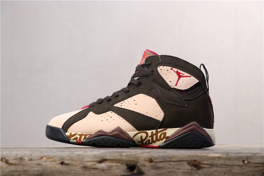 2019 Patta x Air Jordan 7 Shoes